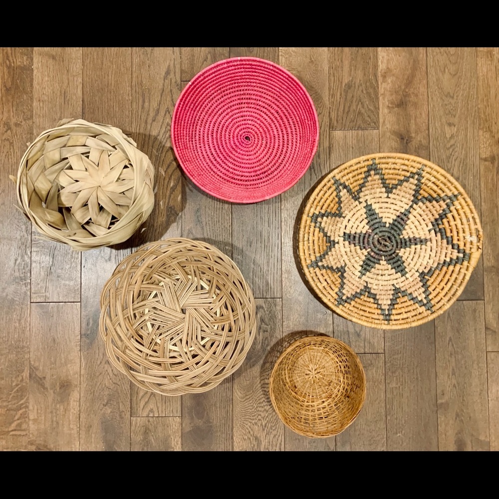 Boho Wall Baskets